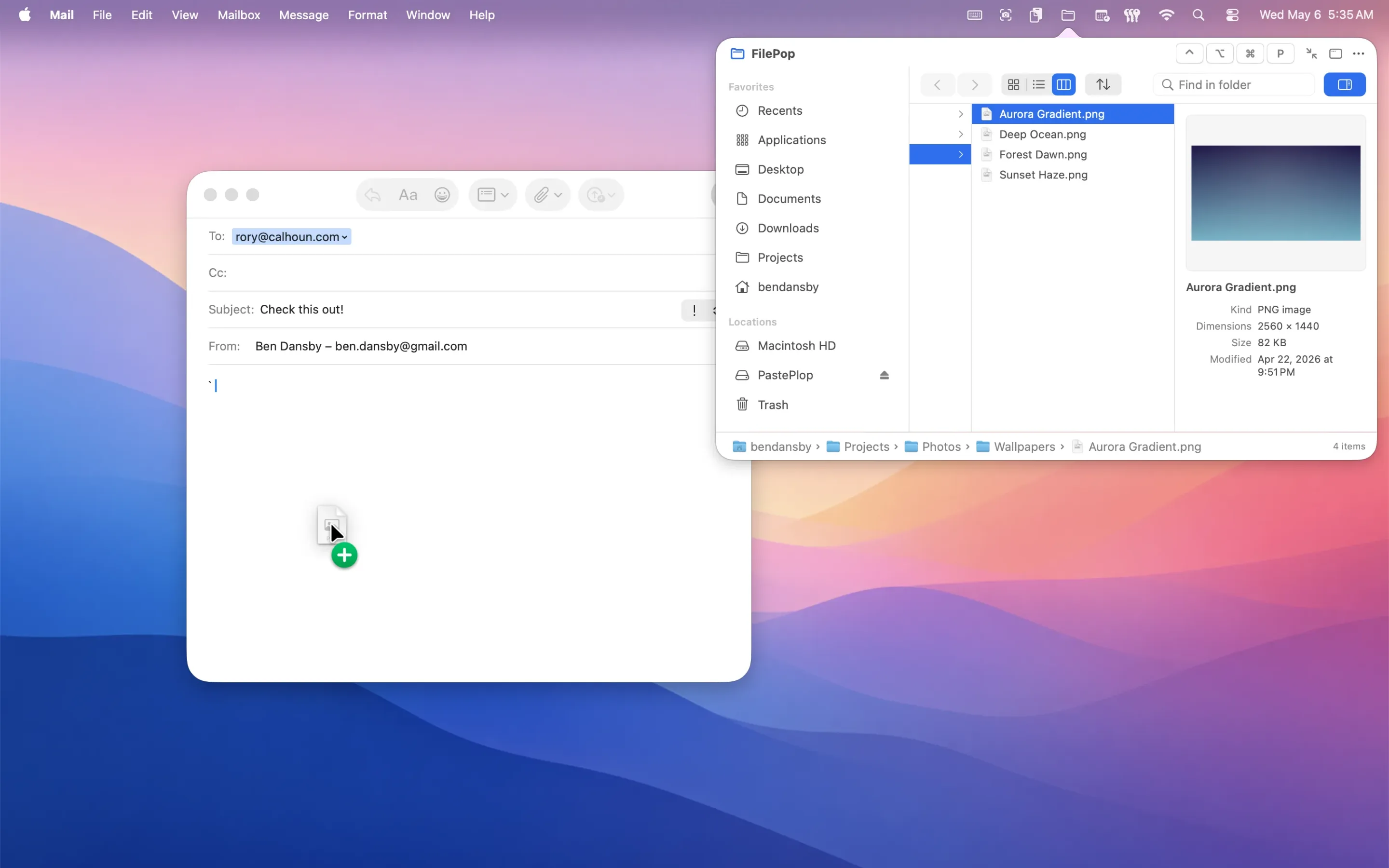 FilePop screenshot 1